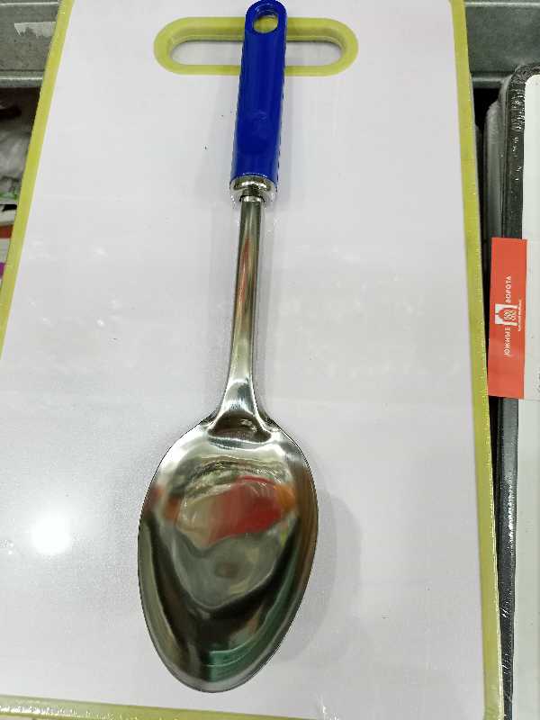 Ложка синий ручкой