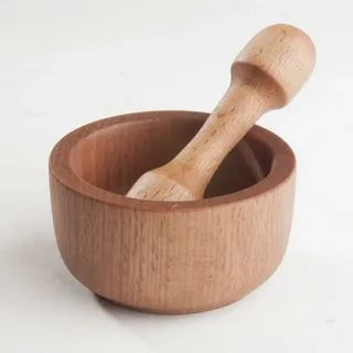 Деревянная ступка большая бук