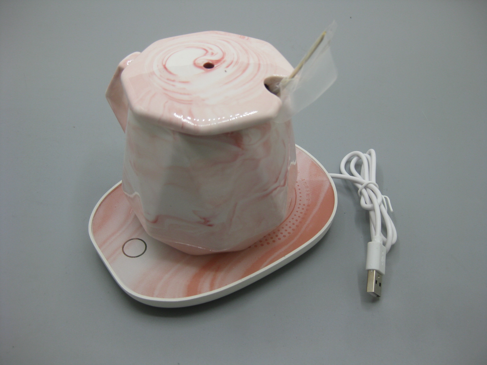 Чашка для кофе и соуса с USB-подогревателем