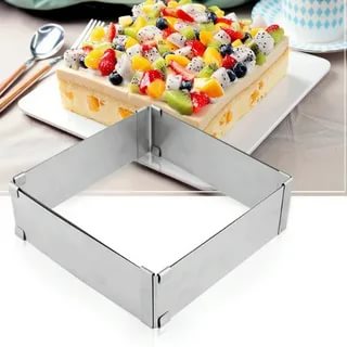 Форма регулируемая металлическая  для выпечки 28*15см.  - A2-87-1 (60шт)