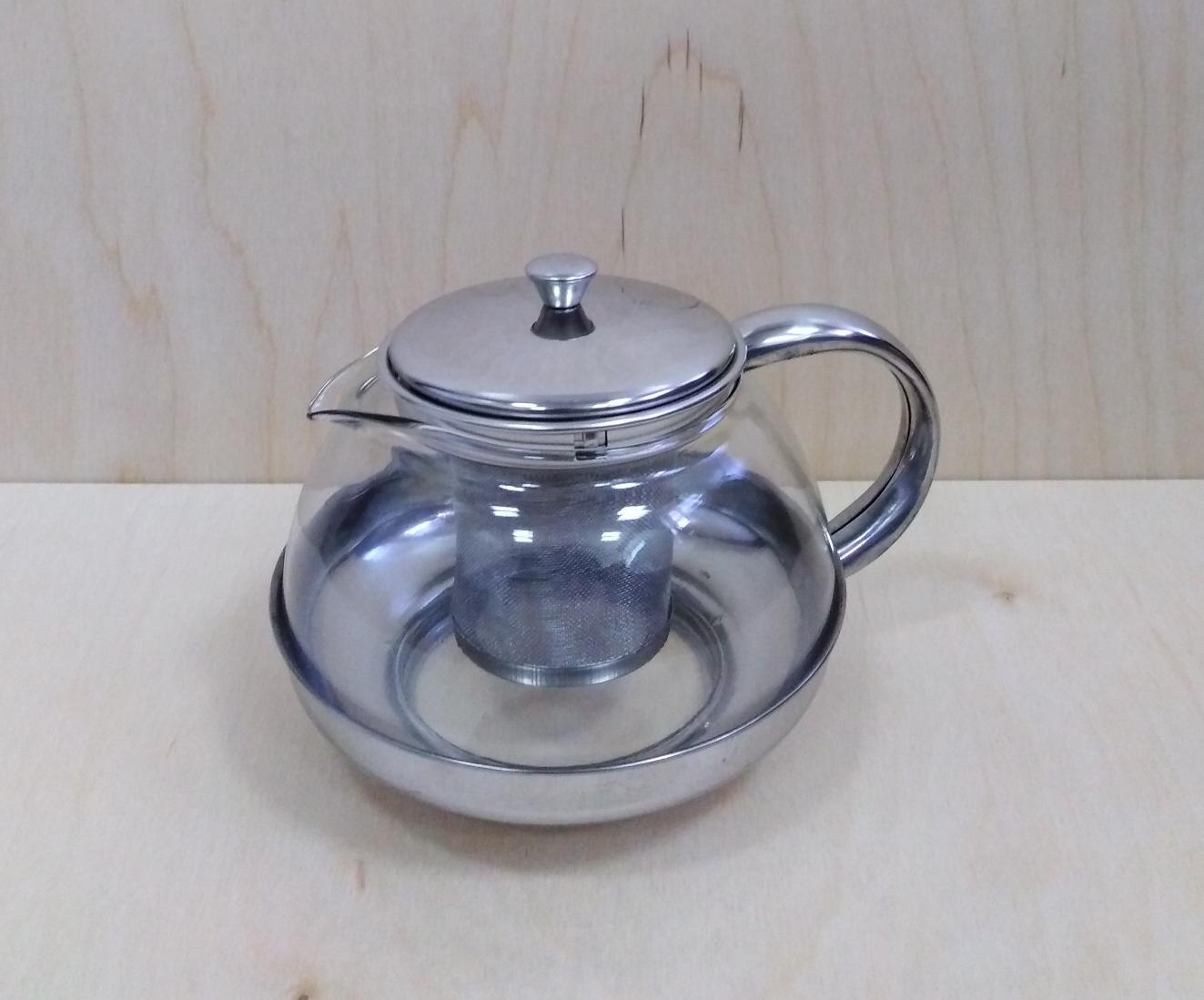 Чайник MULTILPLYFUNCTION POT заварочный стеклянный 800мл. -  34-В