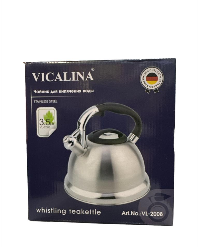 Чайник VICALINA из нержавеющей стали 3.5л VL-2008(12шт)