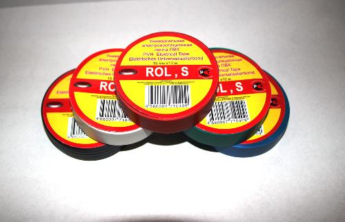 Изолента ROL,S микс 5шт