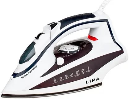 Утюг LIRA LR 0603, электрический, с керамическим покрытием, мощность 2400 Вт, LR0603 (10 шт.)