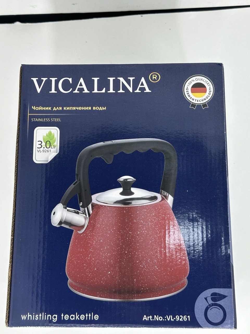 Чайник из нержавеющей стали 3,0л VL-9261 (12шт)