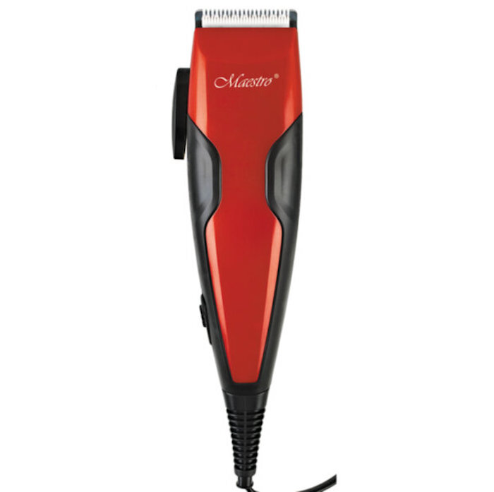 Машинка MAESTRO для стрижки. MR-650C-RED