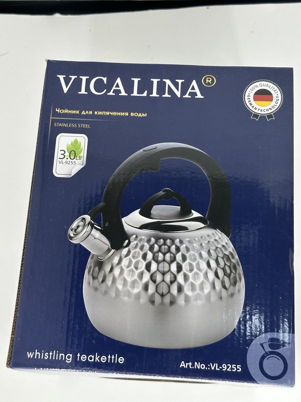 Чайник из нержавеющей стали 3,0л VL-9255 (12шт)