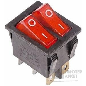 Выключатель двухклавишный 26*31 мм, 16А, 250V, BH-697 (2000шт)
